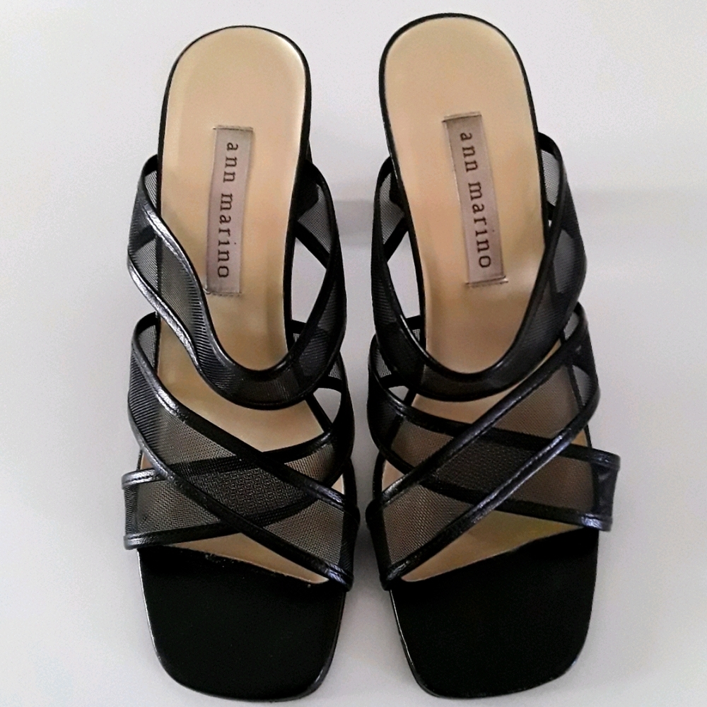 Ann Marino Open Toe Dressy Sandals